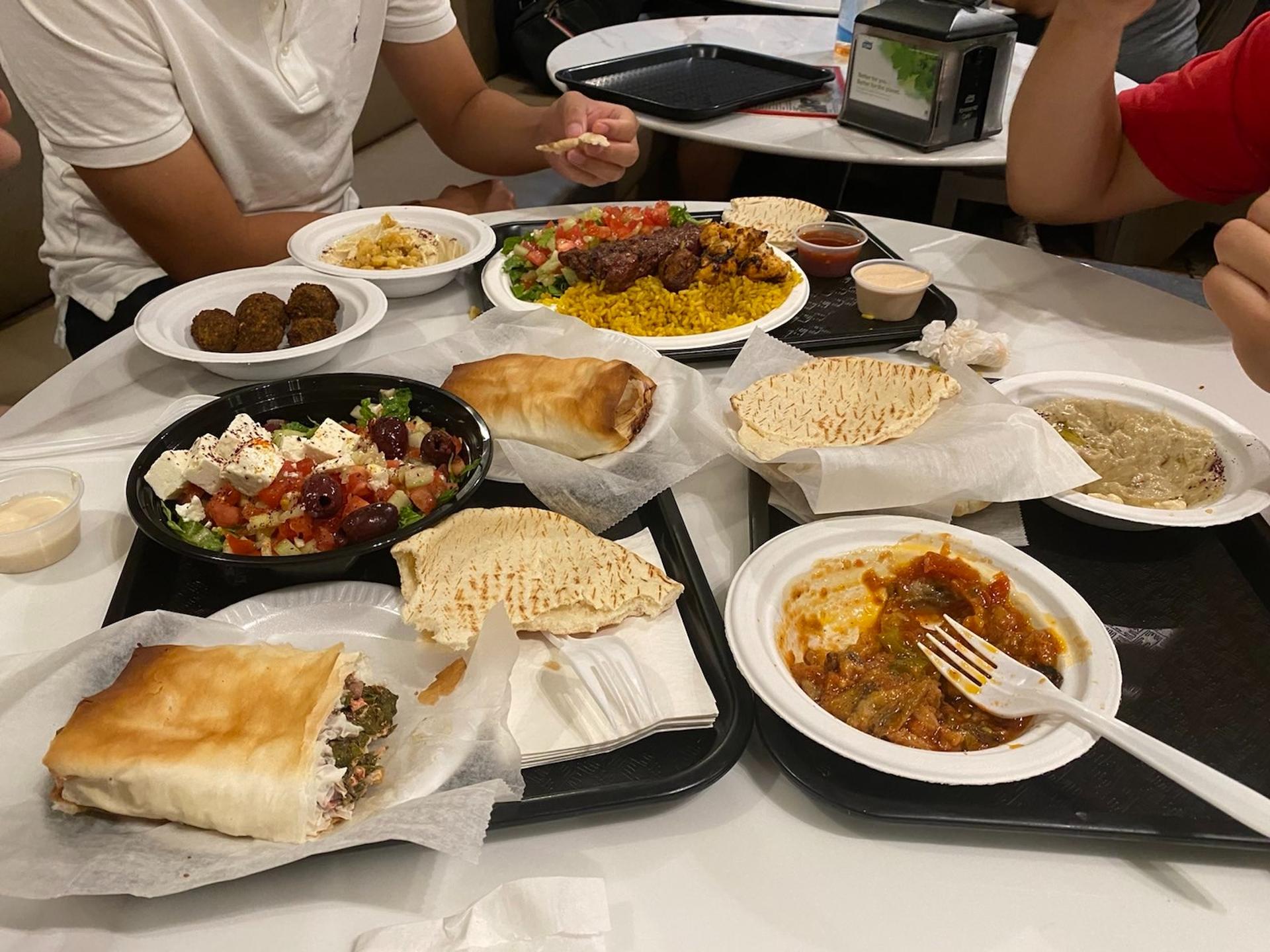 Image of some food from Falafel on Broadway